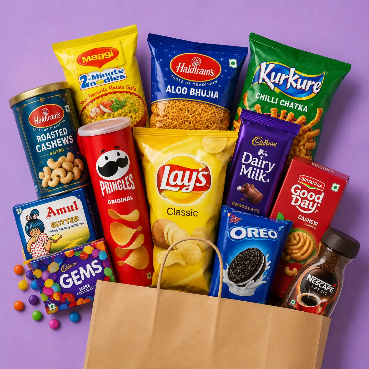 Snacks & Branded