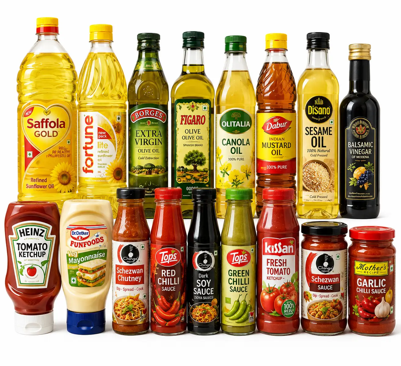 Oils & Sauces 